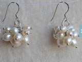 Freshwater Pearl Dangle Earrings Wedding Birthday Women Gift