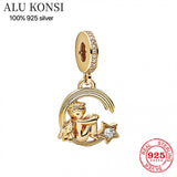 925 Silver Angel Tree Shoes Beads for Pan Charms Bracelets