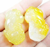 Natural Stone Troops Pendant for DIY Jewelry Making Necklace
