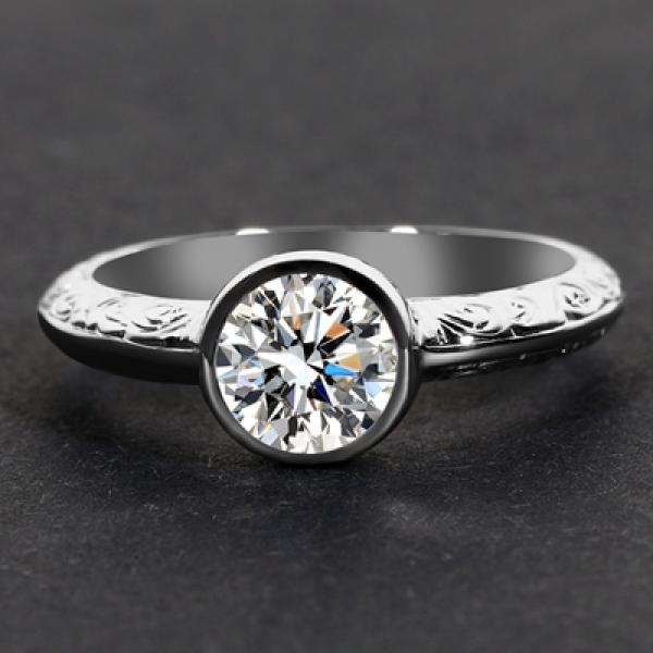 Classic Zircon Silver Women's Wedding Rings Style Ring Jewelry