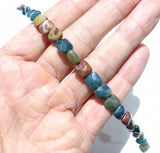 8mm Natural Stone Quartz Turquoise Spacer Beads DIY Jewelry