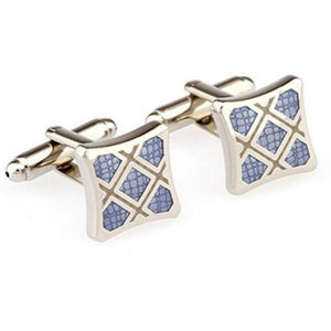 Elegant Cufflink Set, 5 Pairs, Men's Dress Shirt Accessories