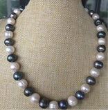 South Sea Green Multicolor Pearl Necklace 18 Inch