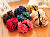 Ribbon Rose Flowers Hair Claws for Women Hair Accessories