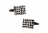 Crystal Cuff Links for Men L1650