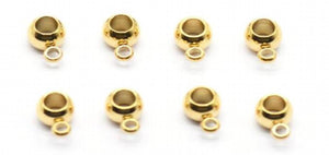 5mm Stainless Steel Spacer Beads for DIY Pendants