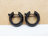 Coconut Wood Earrings 1 Pair Crafts unisex earring
