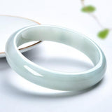Zheru Jewelry Natural Burmese Jade Shallow Bracelet Princess Jewelry