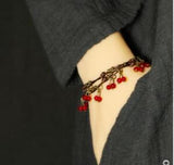 Antique Braided Rope Bracelet Female Student Jewelry