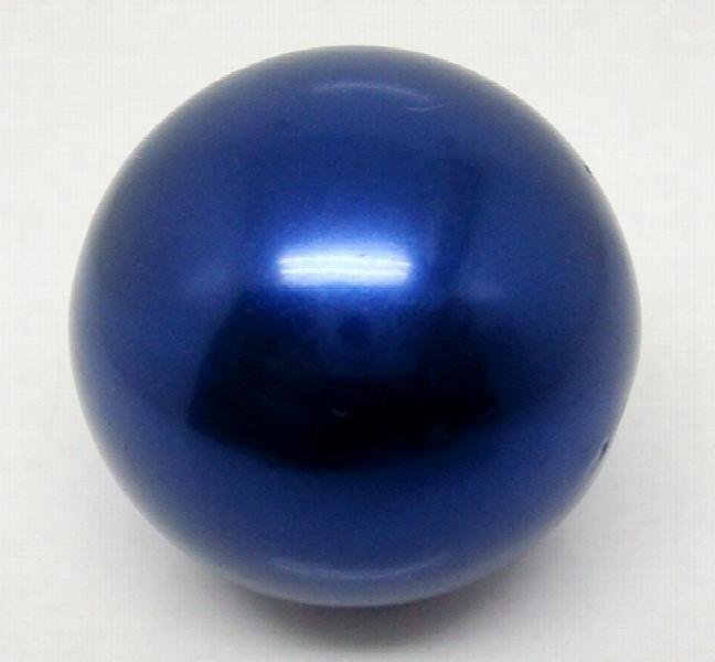 Royal Pearl Acrylic Round Plain Beads for DIY Making