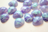 50pcs Geometry Irregular Triangle Resin Beads for DIY Jewelry
