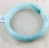Zheru Jadeite Bracelet 52-61mm Natural Light Female Gift Cert