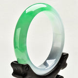 Certified Natural Myanmar Emerald Green Jade Bracelet