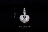 Crystal Charm Clip Earrings Hot GLE3550
