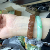 Natural Sandstone Bridge Bracelets for Women