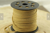 100 Yard 3mm*1.5mm Faux Suede Leather Cord