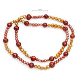 AA Store Pearl Necklace Multicolor Baroque Freshwater Pearls Women's Jewelry