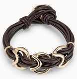 Electroplated 925 Silver 14k Rope Bracelet Jewelry Gift