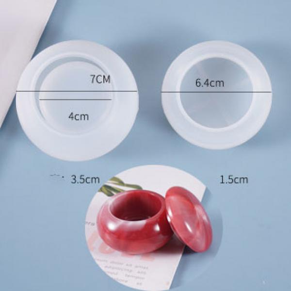 Small Bird Head Silicone Mold for DIY Art Resin Concrete Molds