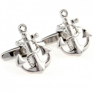 Anchor Cufflink Set - 2 Pairs