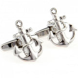 Anchor Cufflink Set - 2 Pairs