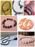 Cracked Crystal Beads 4-12mm Multicolor Round Quartz Beads 15in