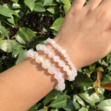 Natural Agate Bracelet Diamond Shape Faceted Beads Healing Stone Jewelry