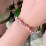 Natural Baroque Pearl Bracelet Small Flower Freshwater Pearl Jewelry Gift