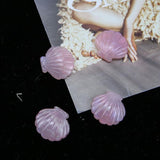 50pcs 20*20MM Resin Shell Patch Sticker DIY Charm