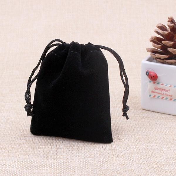 20pcs 8*10cm Velvet Jewelry Bags Drawstring Suede Pouches