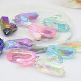 Acrylic Resin Stone Pendant Charms 10pcs/lot Jewelry Making DIY Accessories