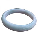 Zheru Jewelry Natural Burmese Jade Light 54-62mm Bracelet Princess Jewelry Gift