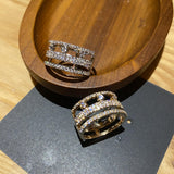 Brazil Wedding CZ Stackable Rings for Women