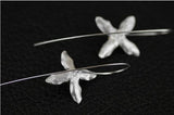 Flower 925 Sterling Silver Stud Earrings for Women Hot Sell