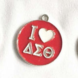 DST Greek Sorority University Women's Elephant Charm Accessories