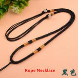 Rose Plated Natural Crystal Powder Love Pendant