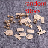 30pcs Weight Charms for Fitness Necklace Making
