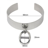 Stainless Steel Tassel Bangle Bracelet for Women