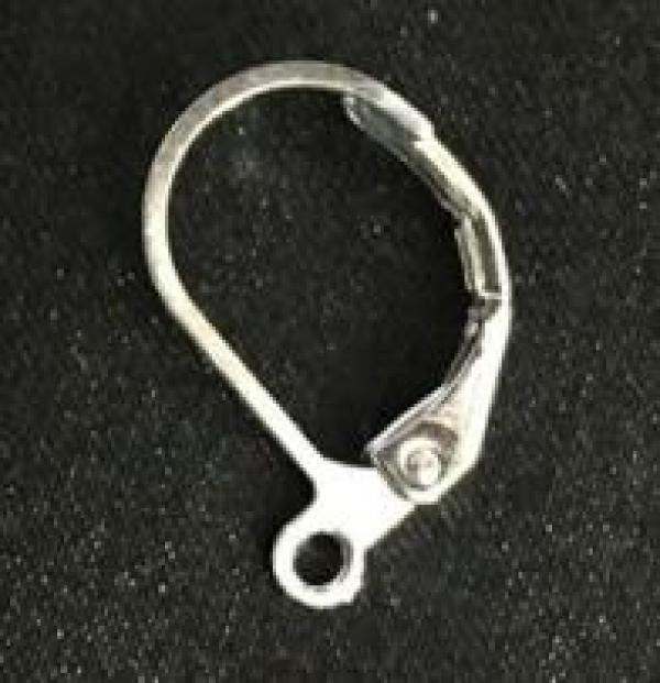 Copper Metal Earring Clasps Ear Hooks Jewelry Findings 200PCS