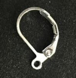 Copper Metal Earring Clasps Ear Hooks Jewelry Findings 200PCS