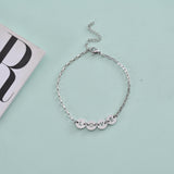 Name Bracelets Personalized Stainless Steel Bracelet With Initials