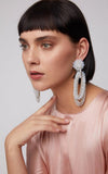 Boho Crystal Long Earrings Baroque Style Jewelry Pendant Vintage Earrings