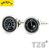 Speed Meter Cufflink Cuff Link Pair