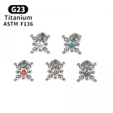16G Titanium Cartilage Spiral Earring