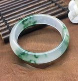 Hand-Carved Bangle Charm Bracelet for Women Men