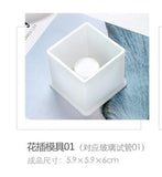 Silicone Mould Resin Craft DIY Pen Holder Mold Flower Insert Epoxy Resin Jewelry
