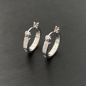 Europe Silver Charm Bracelet & Earring Set