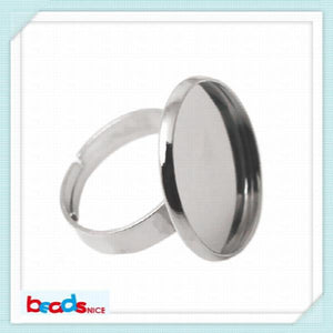 Adjustable Ring Base 18mm Blanks for DIY Jewelry