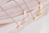 Personalized Mermaid Necklace - Name Necklace - Stainless Steel