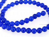 8mm Round Jade Gemstone Loose Beads 15'' Strand